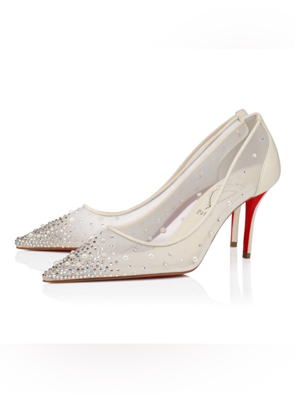 Christian louboutin Miss Z Degrastrass Perla 80 mm Pumps